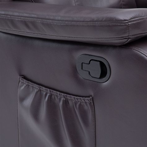 Berger Reclinable Vibromasaje + Control Café Madrid 8094RMBR-7