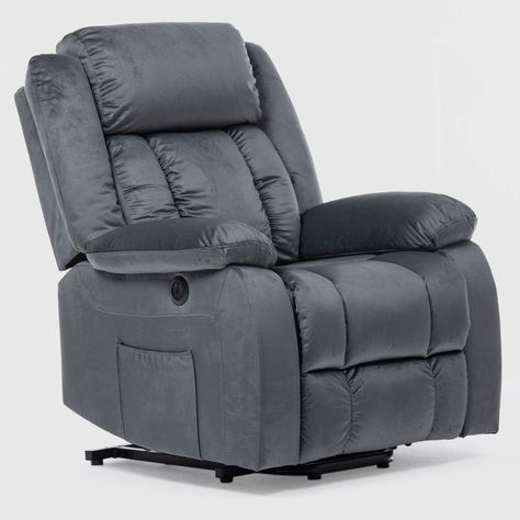 Berger Reclinable Eléctrico Masaje KM8822MDG-3