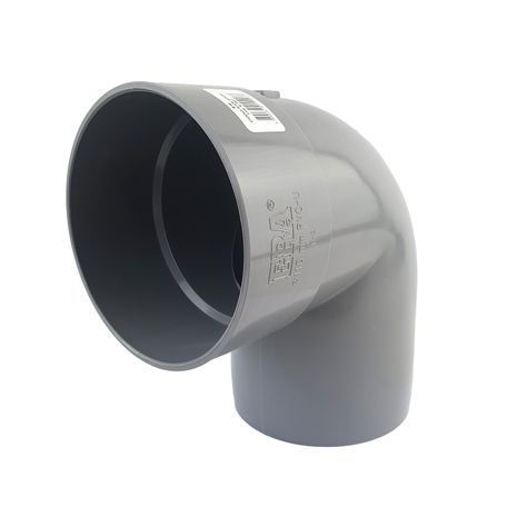 PACK 10 UNIDADES CODO PVC SANITARIO 110 M.M 90 GRADOS-0