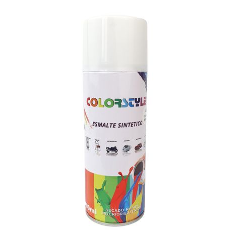 PINTURA SPRAY BLANCO BRILLANTE COLORSTYLE-0