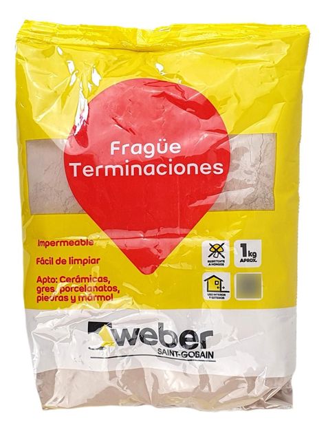 Frague Terminaciones Cafe Claro 1 Kg Weber-0