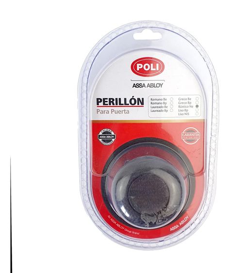 Perillon Rustico Color Negro Poli-0