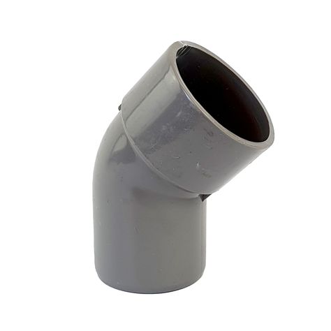 CODO PVC SANITARIO 50 M.M 45 GRADOS-1