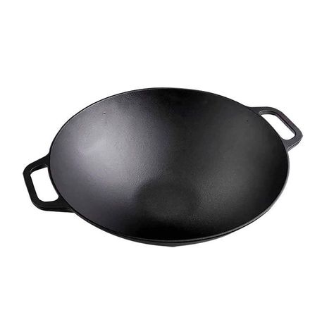 Wok de Hierro Fundido Esmaltado 36.4 cm-0