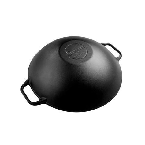Wok de Hierro Fundido Esmaltado 36.4 cm-5