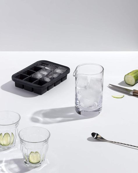 Cubetera de Silicona Con Tapa color Carbon, Eevery Day Ice-3