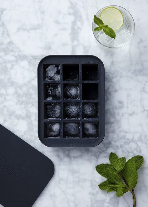 Cubetera de Silicona Con Tapa color Carbon, Eevery Day Ice-2