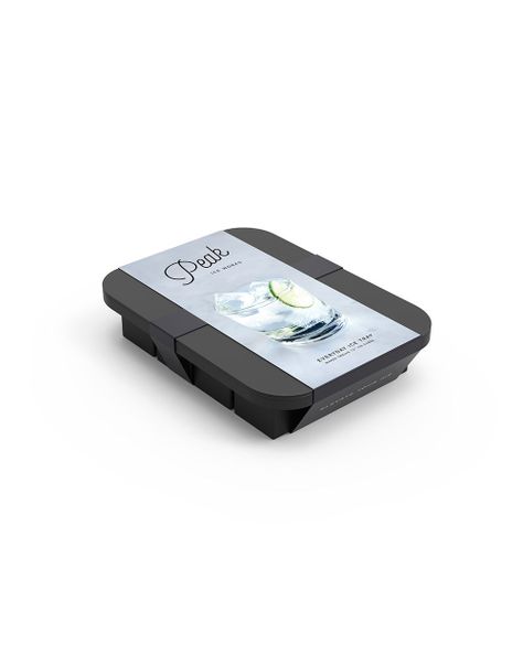Cubetera de Silicona Con Tapa color Carbon, Eevery Day Ice-4