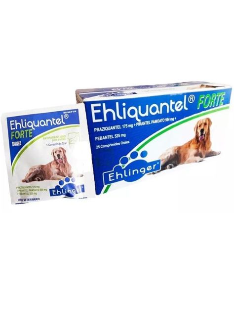 Ehliquantel Forte Antiparasitario 35 Kilos Perro - 1 COMPRIMIDO-0