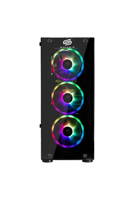 Pc Gamer Vibora Black V3 AMD Ryzen 5 5600, RTX 3050, SSD 512GB, RAM 16 GB | Snake Gamer-3
