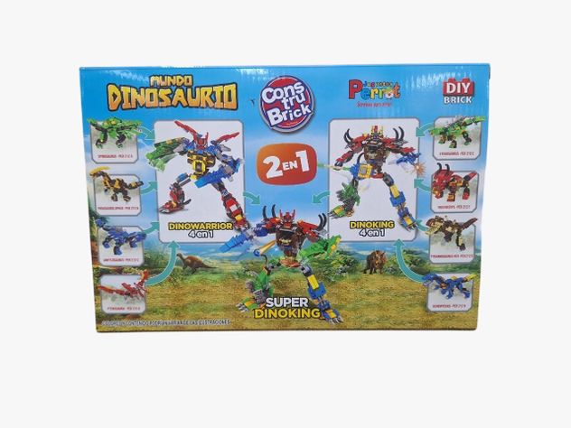 CONSTRUBRICK MUNDO DINOSAURIO STEGOSAURUS-4