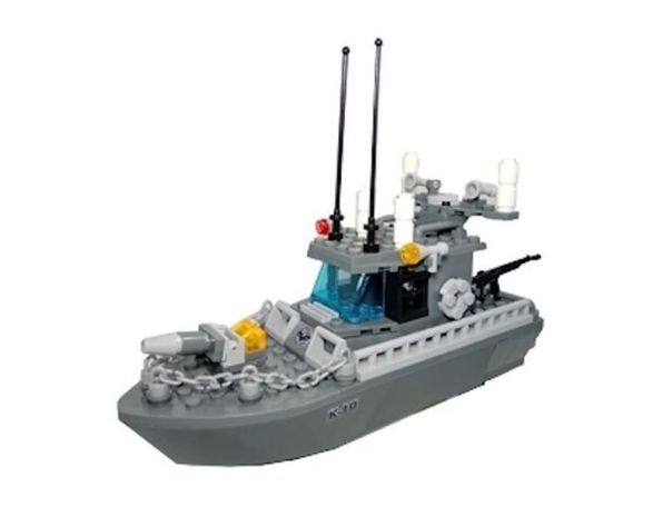 Construbrick Buque Naval 193 piezas Juguetes Perrot-0