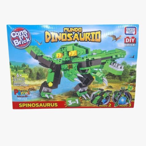 CONSTRUBRICK MUNDO DINOSAURIO SPINOSAURUS-1