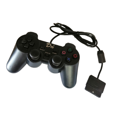 Joystick Alámbrico para PS2 Dual Shock - Cable-0