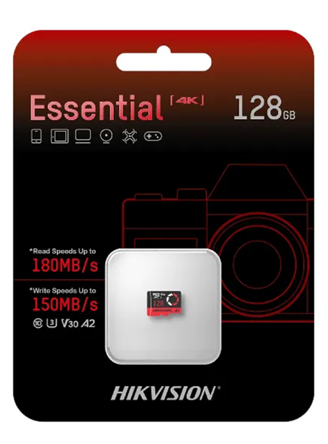 Memoria Micro SD SDX 4K Hikvision 128 Gb-0
