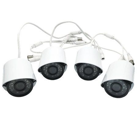 Kit CCTV con 4 Cámaras Full AHD 1080p P2P-1
