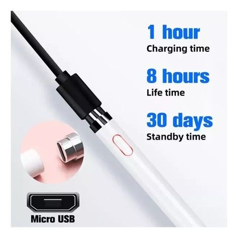 Lapiz Óptico Pencil Punta Superfina Capacitivo Stylus Pen IRM 10743-3