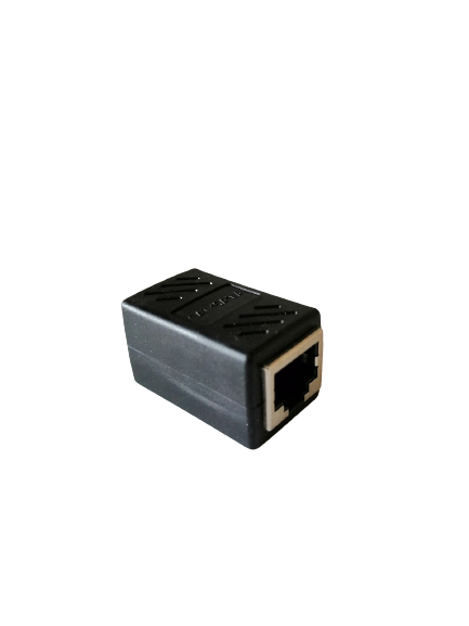 Conector Rj45 Hembra Hembra Adaptador de Conexión LAN-1