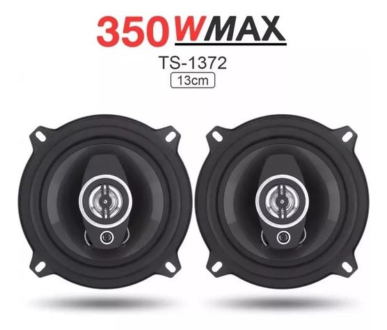 Parlantes de Auto Pcinener TS-1372 350w de Poder Color Negro-0