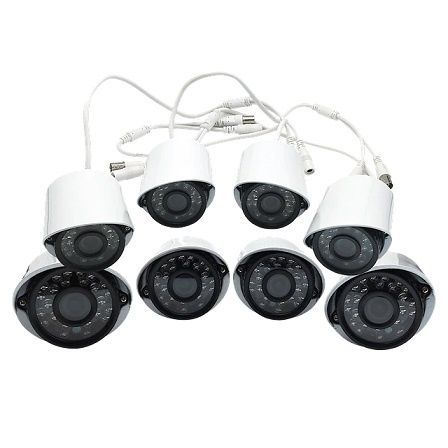 Kit CCTV con 8 Cámaras Full AHD 1080p P2P-1