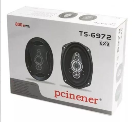 Parlantes de Auto Pcinener Ts-6972 800w de Poder Color Negro-2