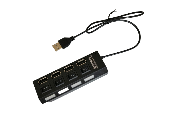 Hub 4 Puertos USB 2.0 Indicador Led -1