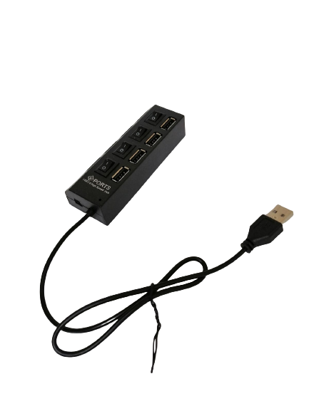 Hub 4 Puertos USB 2.0 Indicador Led -4