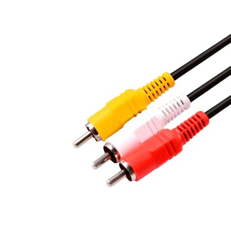 Cable Av Audio Video RCA 3x1 1.5 Metros-1