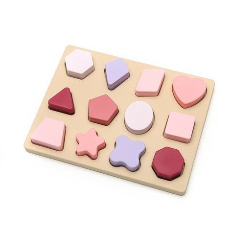 Rompecabezas Waldorf Color Rosa-0