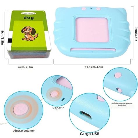 TARJETAS FLASH COGNITIVAS CON AUDIO INGLES ESPAÑOL-2