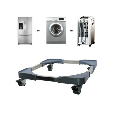 Soporte Multifuncional Nevera Lavadora Ajustable-1