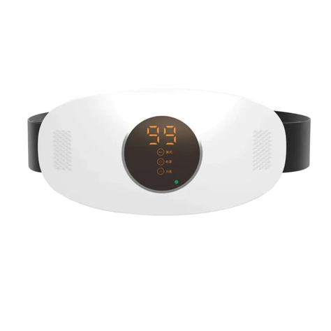 Estimulador muscular inteligente entrenador de cintura USB-1