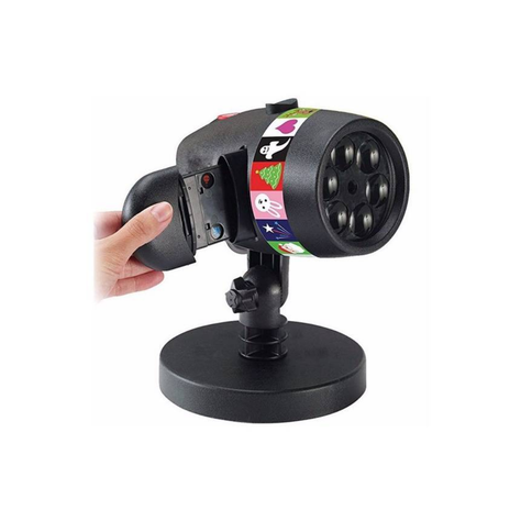 PROYECTOR DE LUZ LED PARA NAVIDAD Y HALLOWEEN-0