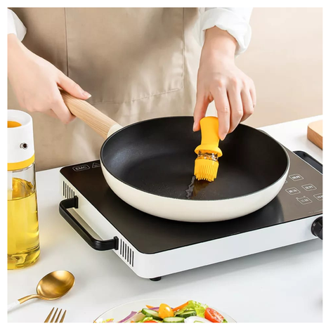 DISPENSADOR DE ACEITE CON CEPILLO - AMARILLO-1