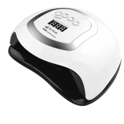 LAMPARA SECADOR DE UÑAS LED UV 168W-0