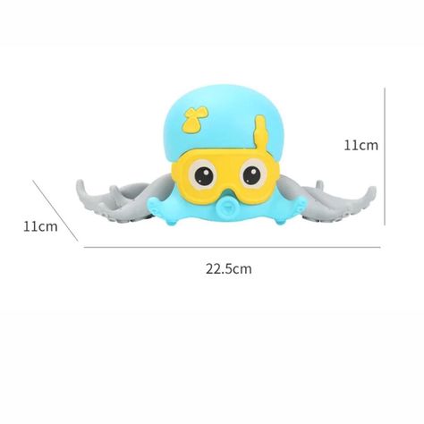 PULPO FLOTADOR JUGUETE DE BAÑO PARA NIÑOS-3