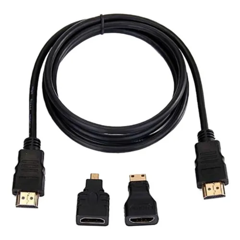 CABLE HDTV 3 EN 1, CON ADAPTADORES MINI HD Y MICRO HD-0