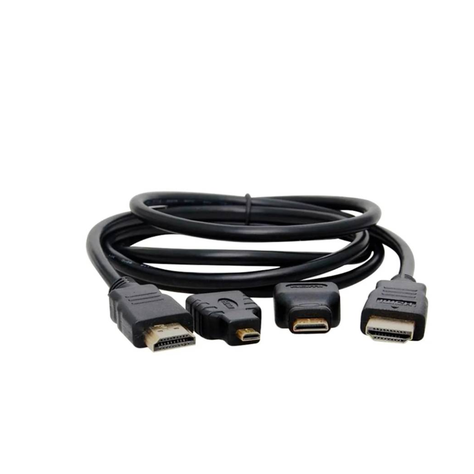 CABLE HDTV 3 EN 1, CON ADAPTADORES MINI HD Y MICRO HD-1