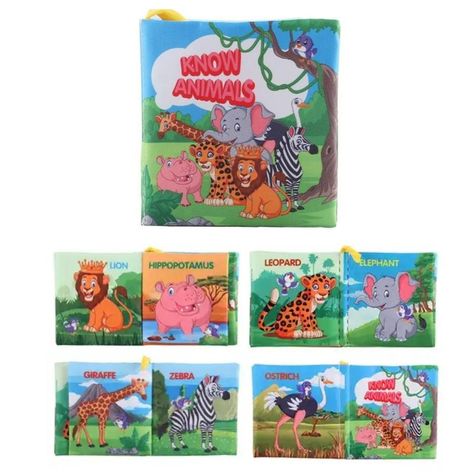 Pack 6 Libro Sensorial Estimulacion Cognitivo Tela-6