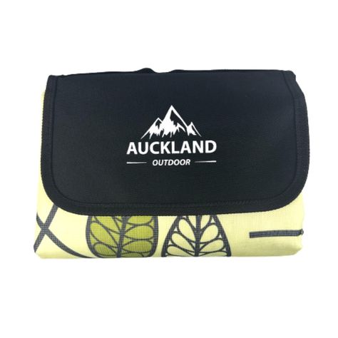 Manta Picnic Impermeable Hojas Verdes 150 x 180 cm-0