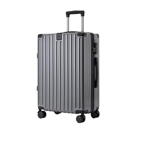 Maletas Tapa Dura. Pack de 3. S 20"Cabina/M 24"/L 28". Gris-1