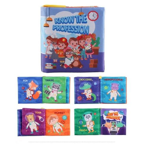 Pack 2 Libro Sensorial Interactivo Alto Contraste Diseño A-2