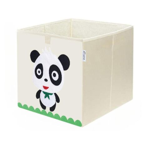 Caja Organizador Juguetes Ropa Infantil Kivara Oso Panda-0