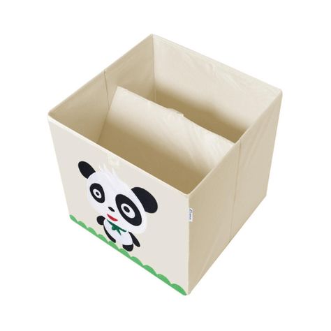 Caja Organizador Juguetes Ropa Infantil Kivara Oso Panda-2
