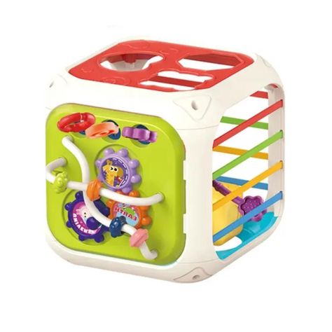 Cubo De Actividad Sensorial Habilidades Motoras Ecocele-0