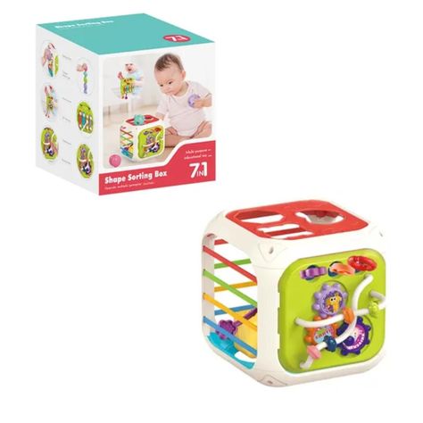 Cubo De Actividad Sensorial Habilidades Motoras Ecocele-1