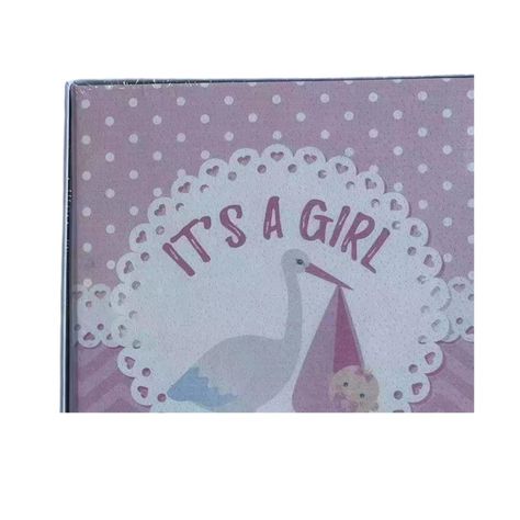 Album Foto Bebe It´s a Girl Rosado 200 Fotos 13x18cm-1