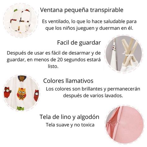 Carpa Tipi Para Niños. 160 cm. Blanca-1