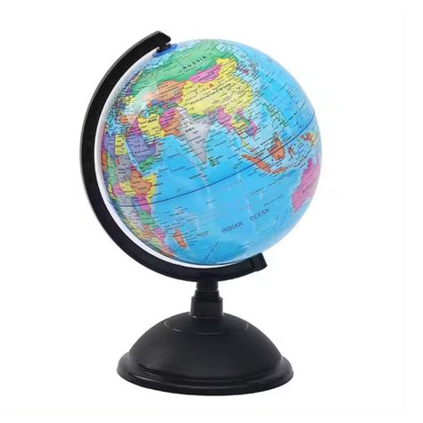 Globo Terráqueo Político Español. 20cm-0