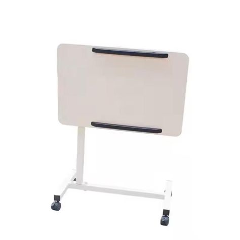 Mesa Plegable Enfermo Cama Ajustable Computador Blanca-0